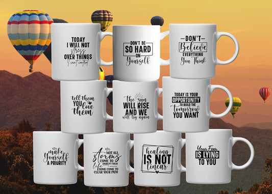 Mugs of Mindful Encouragement