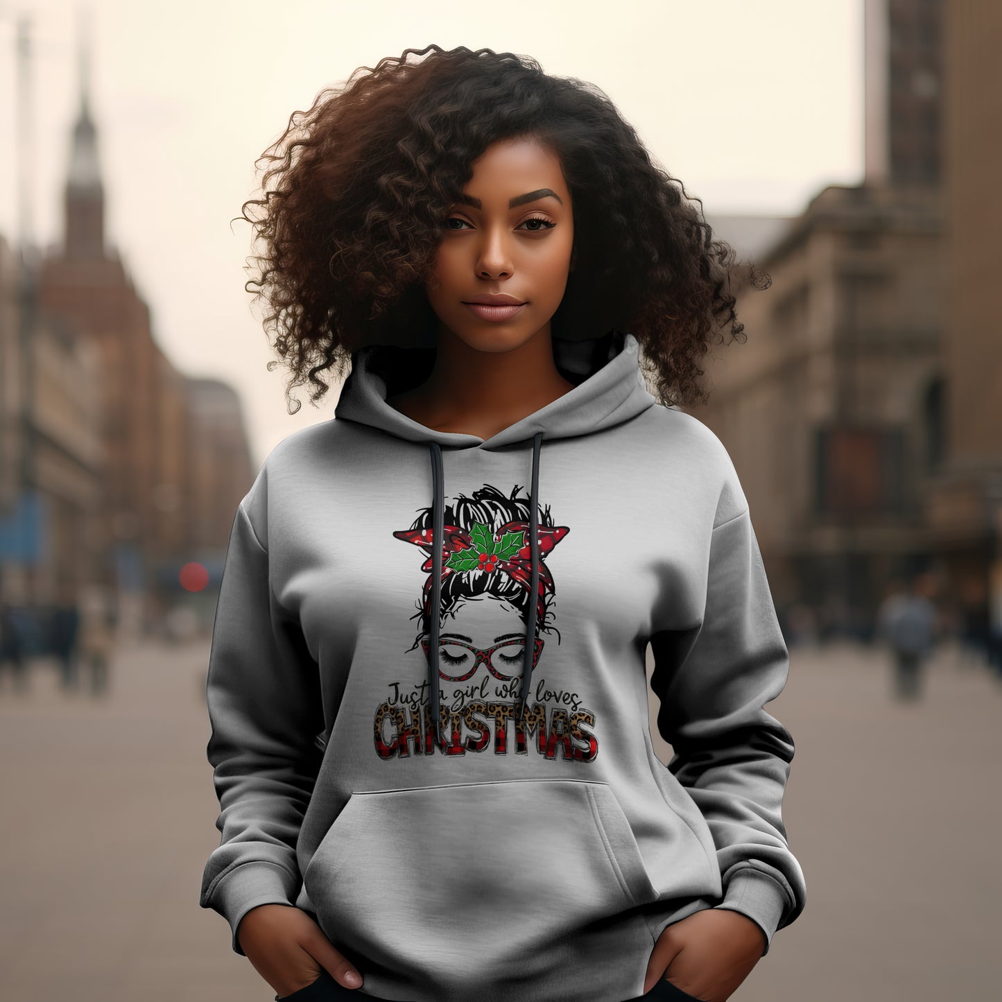 Just a Girl Who Loves Christmas - Hoodie