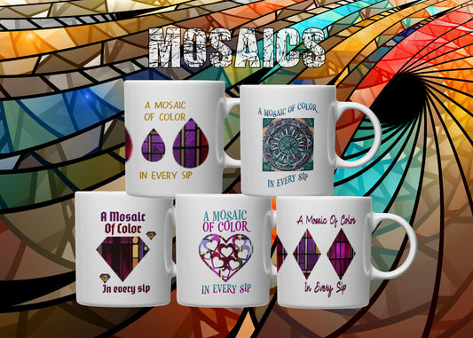 Mugs Mosaics of Color