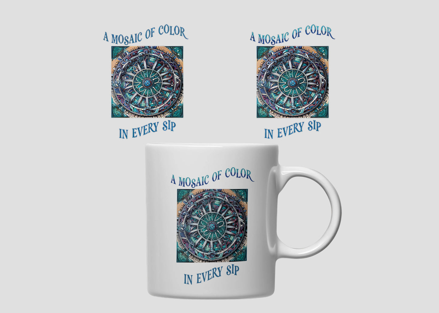 Mugs Mosaics of Color